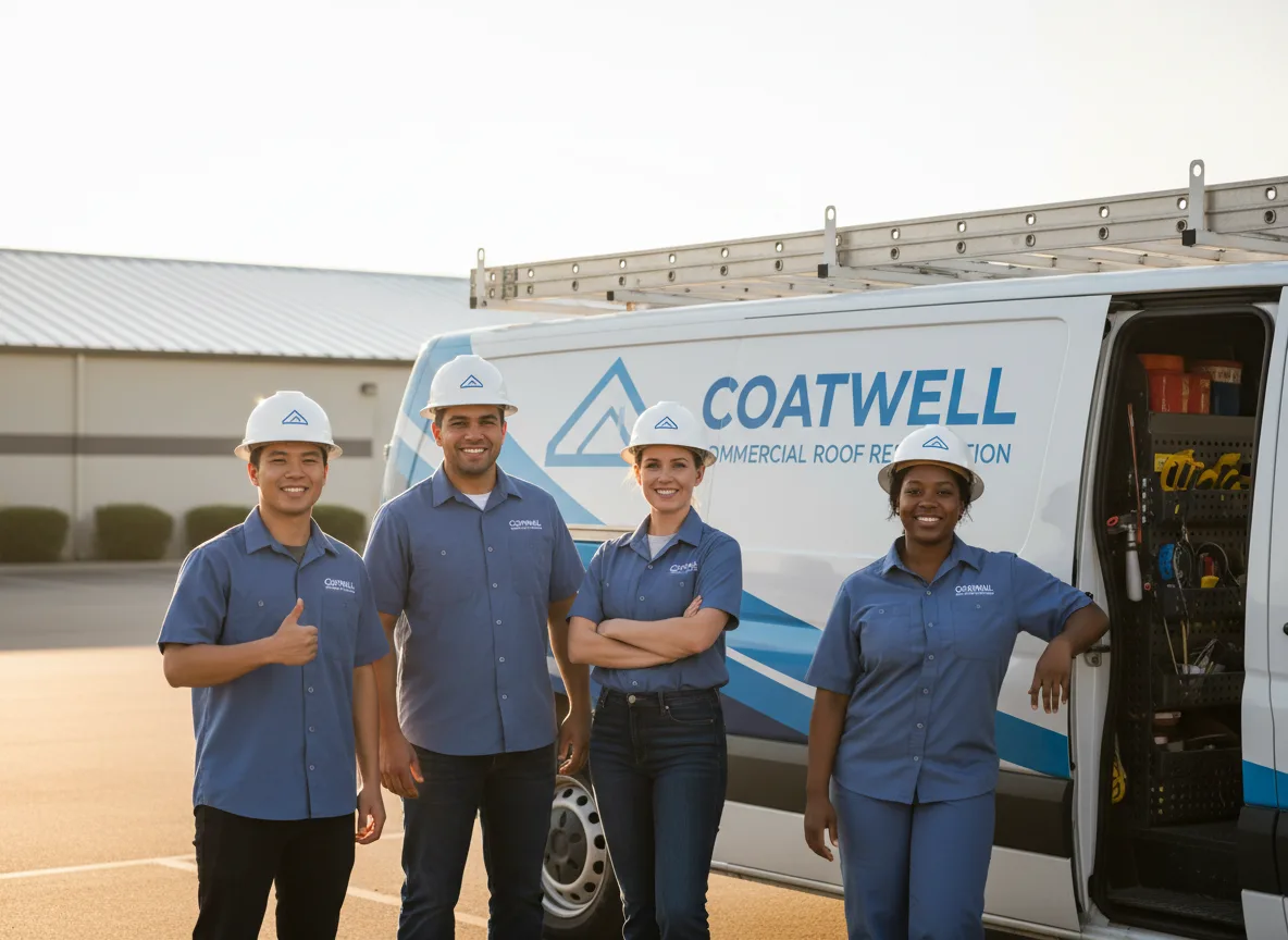 Commercial roof coating company in Rockland, DE